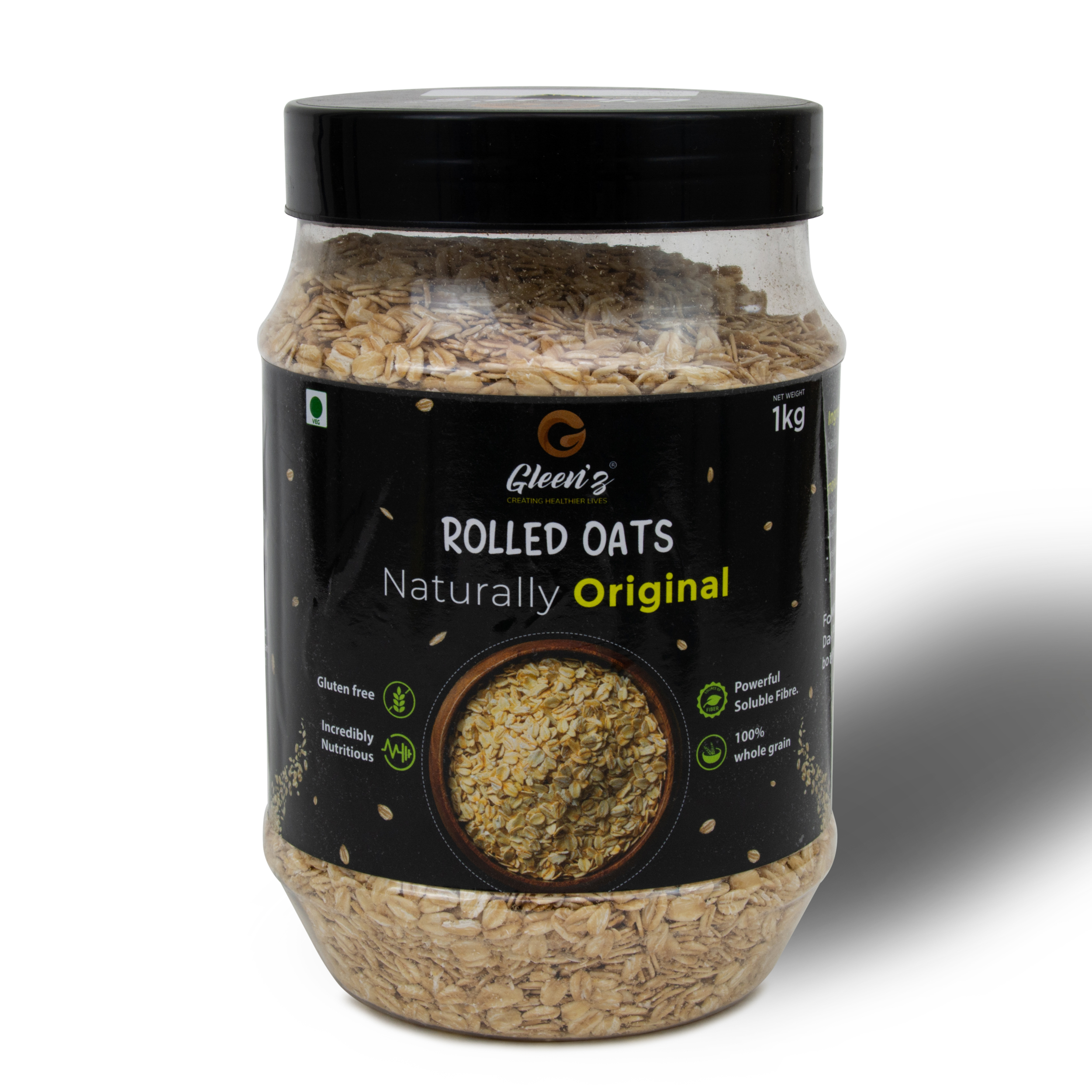 Gleenz 100% Natural Instant Rolled Oats ( best oats brand in india ...